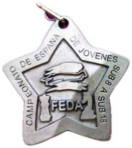 Medalla para campeonato de Ajedrez