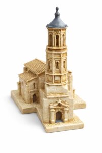 Miniatura resina de Iglesia de Almenar