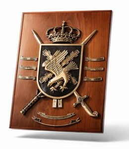 Escudo Brilat de bronce