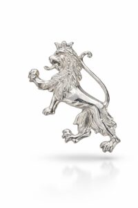 Pin de plata león de Zaragoza