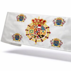 Bandera Coronela Bordada