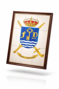Escudo Cerámica Fuerzas Terrestres