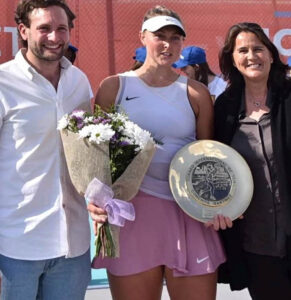 Entrega del Trofeo Internacional de Tenis Conchita Martínez